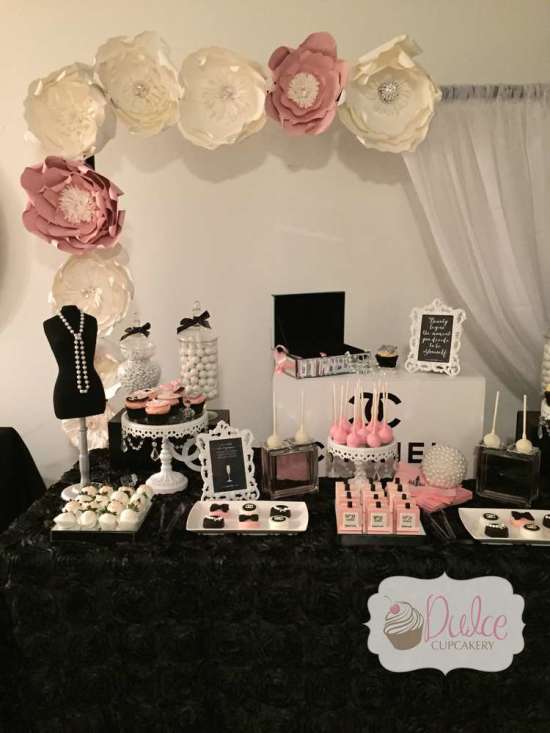 Chanel Inspired Birthday Party - Birthday Party Ideas & Themes