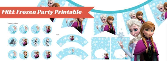 FREE Frozen Party Printable