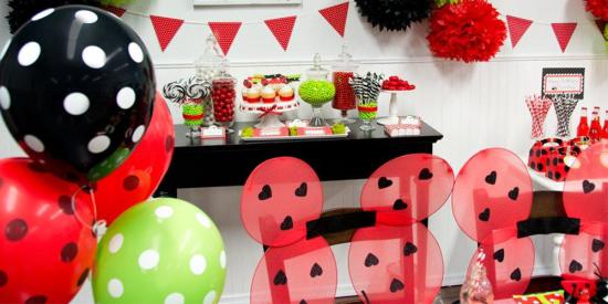 Ladybug Birthday Party Ideas