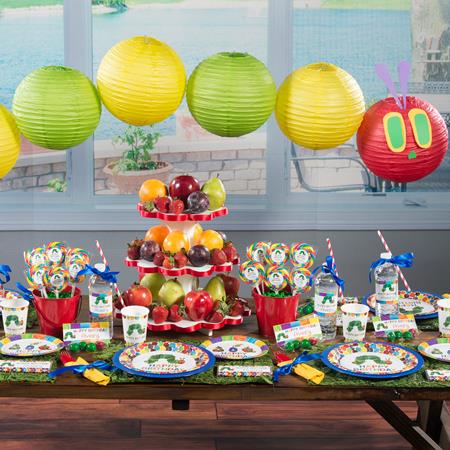 A Very Hungry Caterpillar Party set