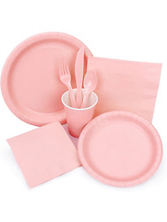 Light Pink Party Plates