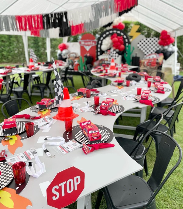 Cars Birthday Party
