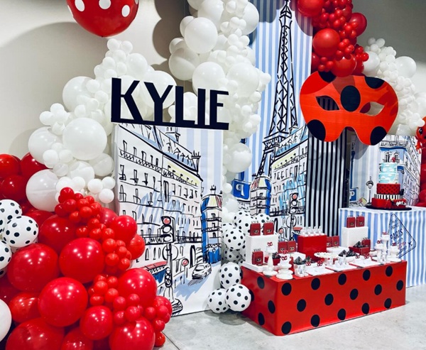 Miraculous Ladybug inspired party setup