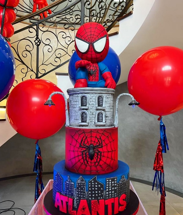 Spider-Man cake