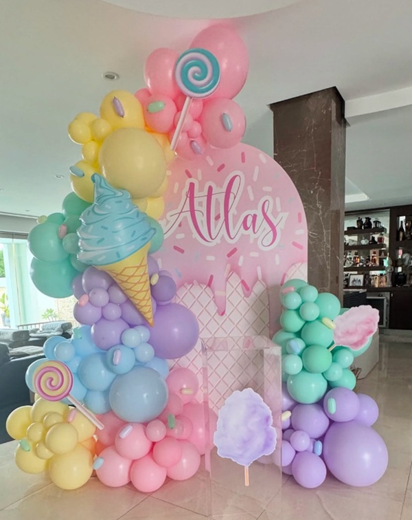 We all SCREAM for ICE CREAM backdrop