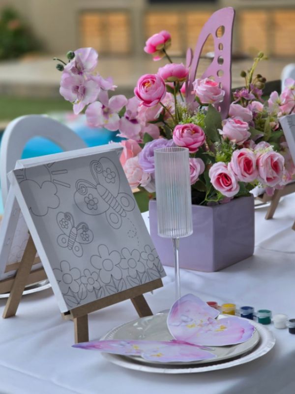 butterfly craft station