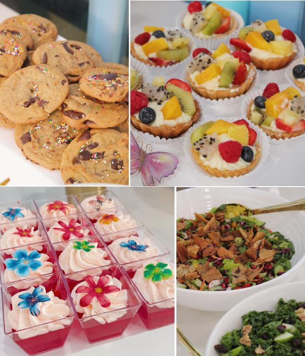 butterfly party food and treats