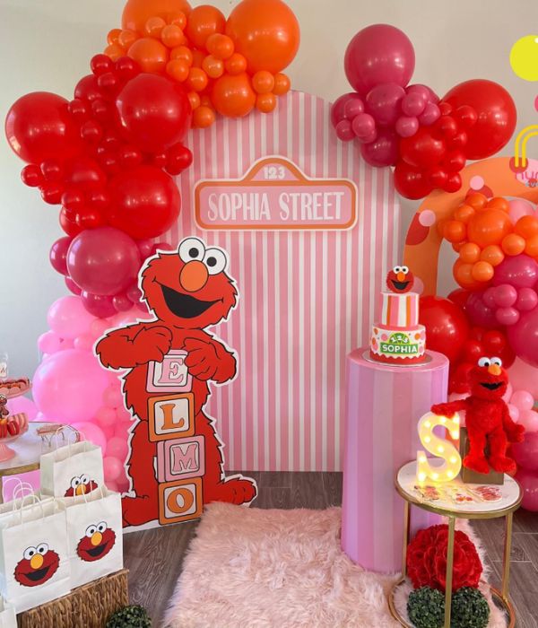 elmo theme birthday