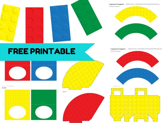 free lego printables