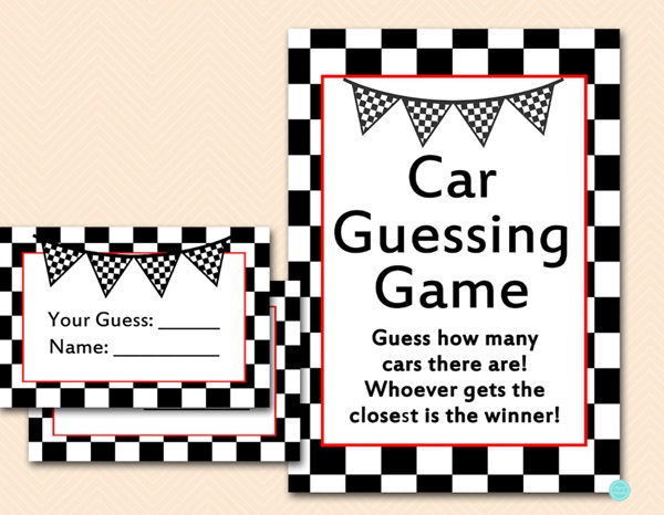 guess how many cars game