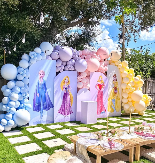 little princess custom balloon decors