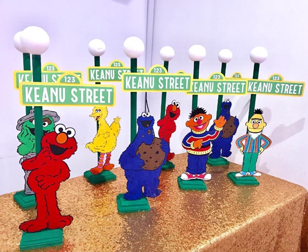 sesame street centerpieces