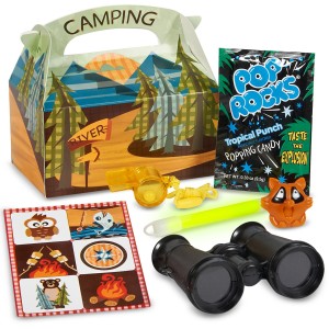 camping birthday party favor ideas