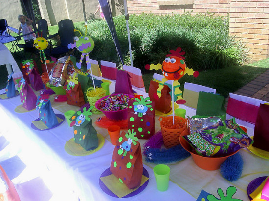Colorful Monster Themed Decoration Ideas