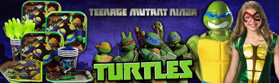 Ninja Turtle Birthday Party Ideas party sets