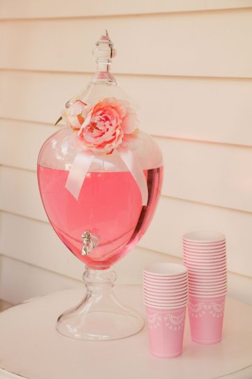 Pretty Pink Ballerina Birthday Party a pretty pink drink