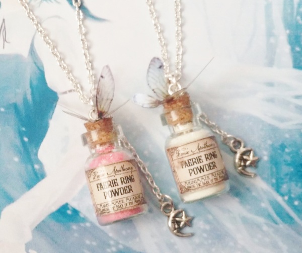 necklace fairy dust