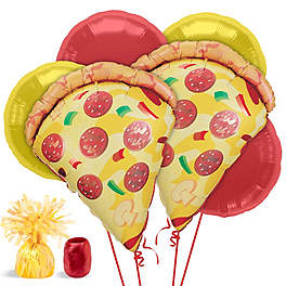 pizza party balloons