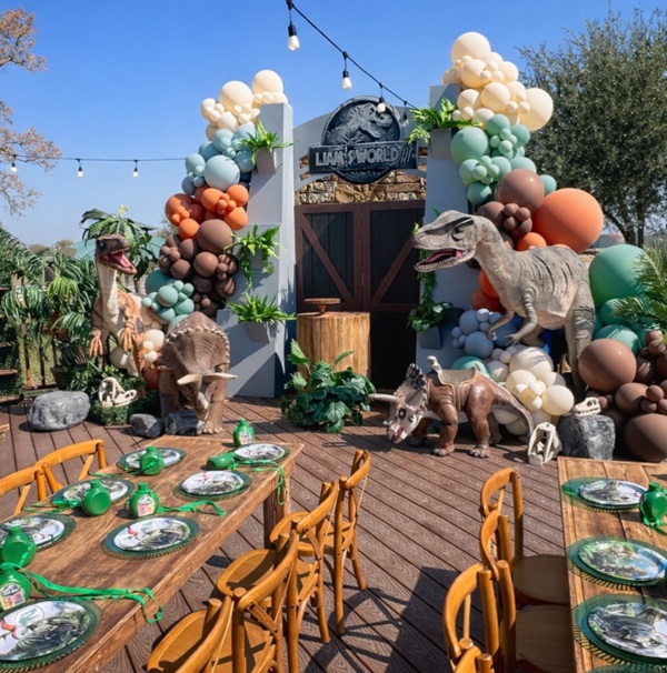 Jurassic adventure birthday party