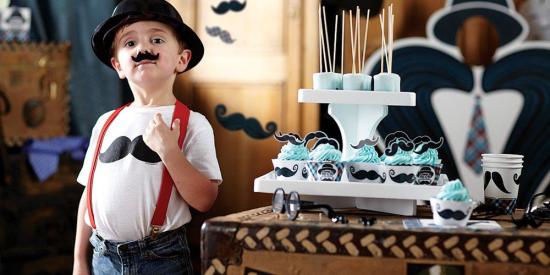 Mustache Birthday Party Ideas