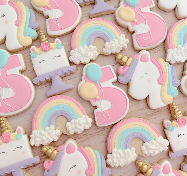 unicorn sugar cookies