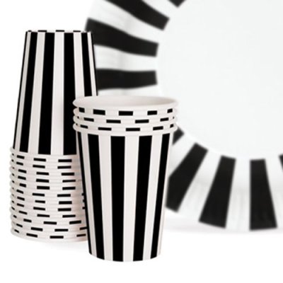 Bold Stripes Paper Cups