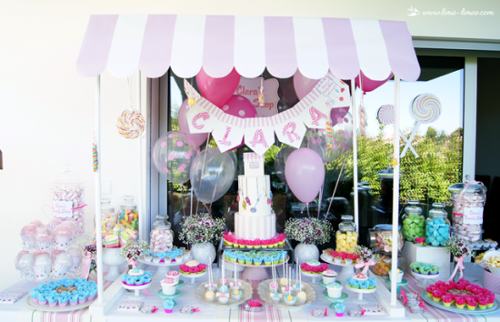 Candy Shop Themed Birthday Party