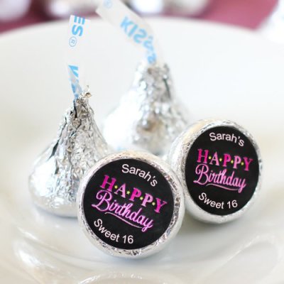 Personalized Birthday Hershey's Kisses