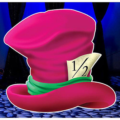 Wonderland Hat Standee