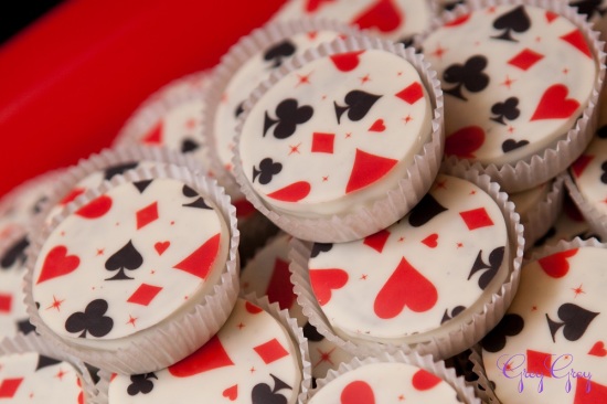 adult-40th-las-vegas-casino-birthday-party-ideas-decorations-poker-treats-aces-clubs-diamond-spade-pattern-treats