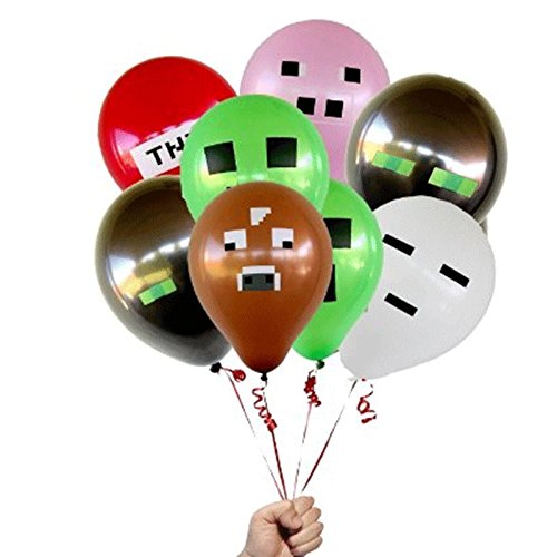 minecraft party balloons