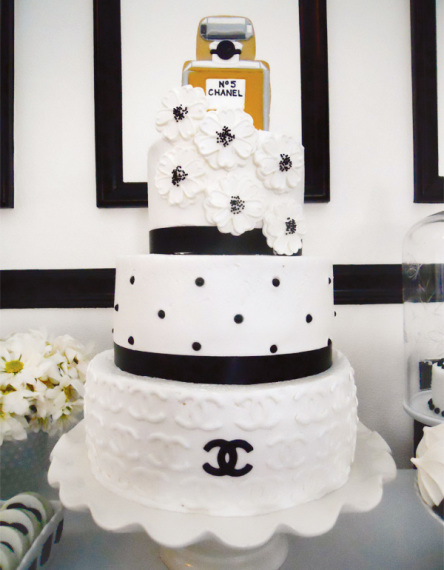 chic-coco-chanel-inspired-30th-birthday-cake-inspirations