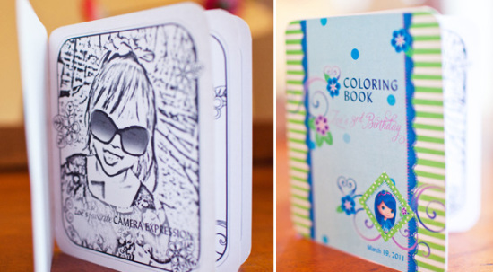 Berry Bake Shop Party coloring book