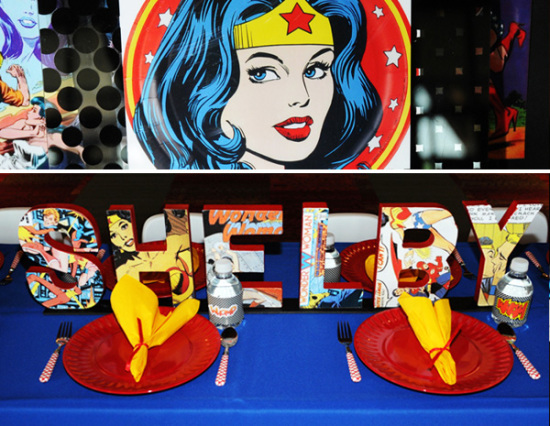 Wonder Woman Birthday Celebration Ideas
