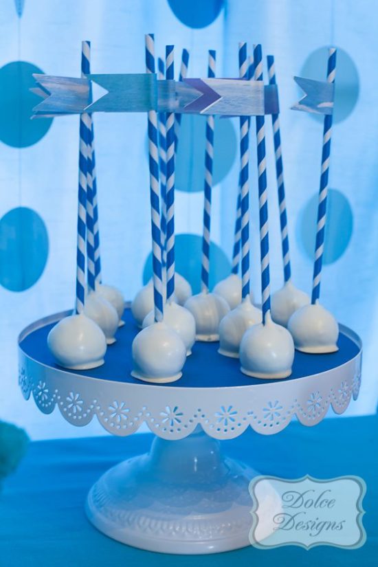 Under the Sea Birthday Party cake pops