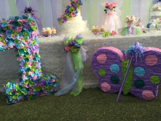 pastel Butterfly Birthday Party pinata