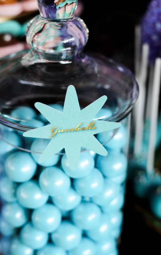 Under the Sea First Birthday Party gumballs