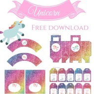 Free Rainbow Unicorn