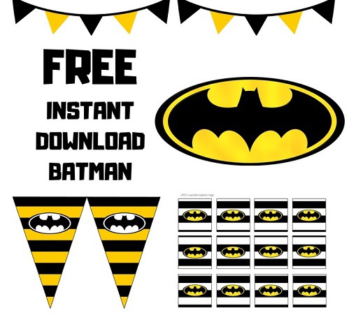 free-Batman-party-Printable-batman-baby-shower - Birthday Party Ideas ...