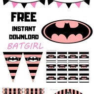 Free Pink Batgirl Party