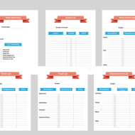 free party planning printable