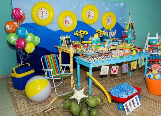 beach and surf party ideas