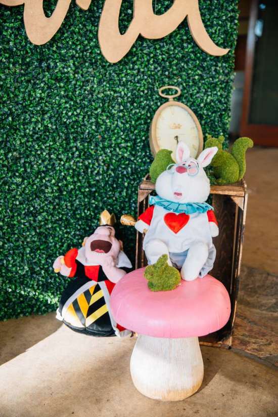 ariana-in-alice-in-wonderland-first-birthday-party props