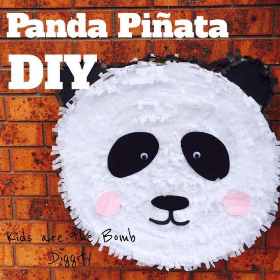 panda-party diy pinata