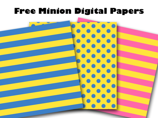 paper minion template