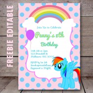 free-editable-my-little-pony-party-invitation