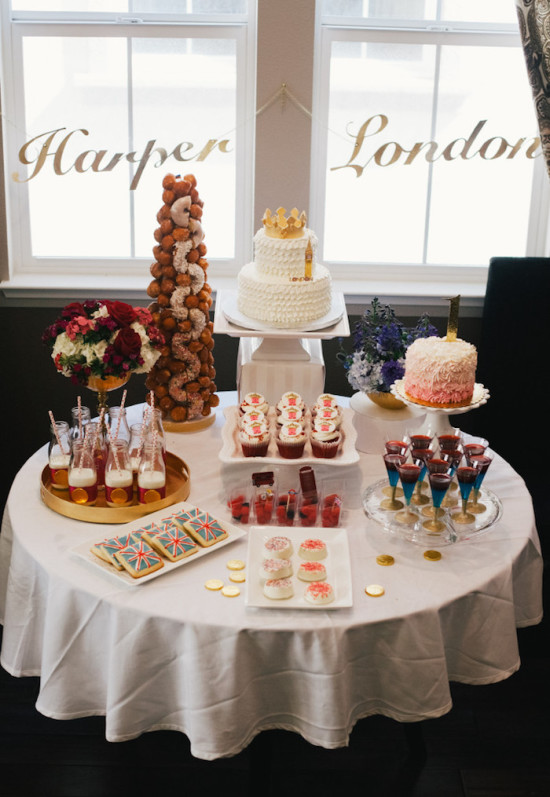 royal-london-birthday dessert table