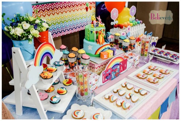 Colorful-Winnie-The-Pooh-Birthday-Cupcakes-Cookies