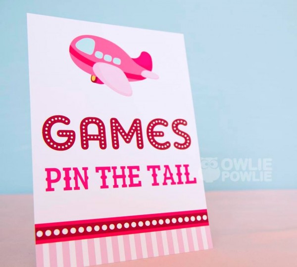 Pink-Airplane-Birthday-Party-Games