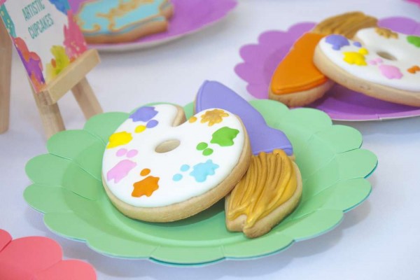 Flashy-Neon-Paint-Party-Cookie-Art